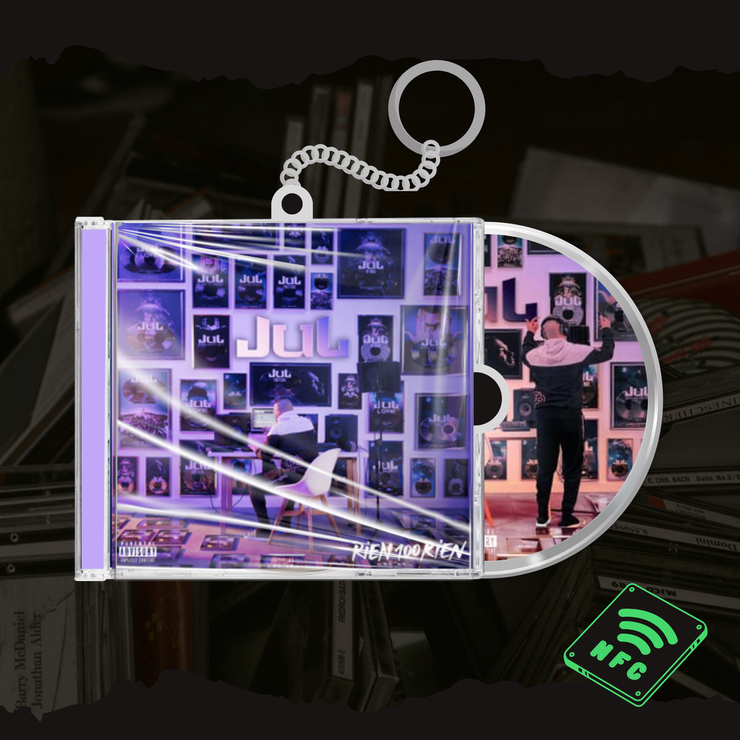 đ§ Porte-ClĂ© NFC Album