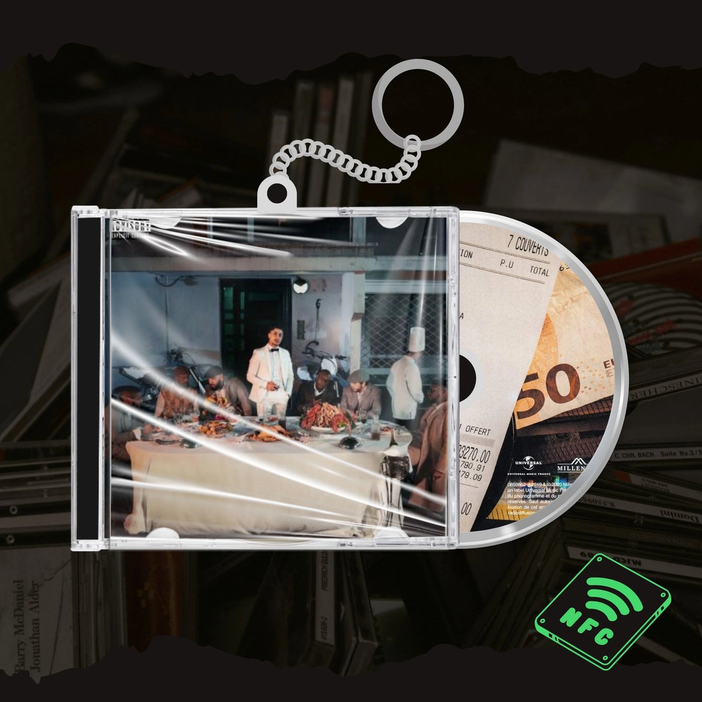 đ§ Porte-ClĂ© NFC Les Derniers Salopards