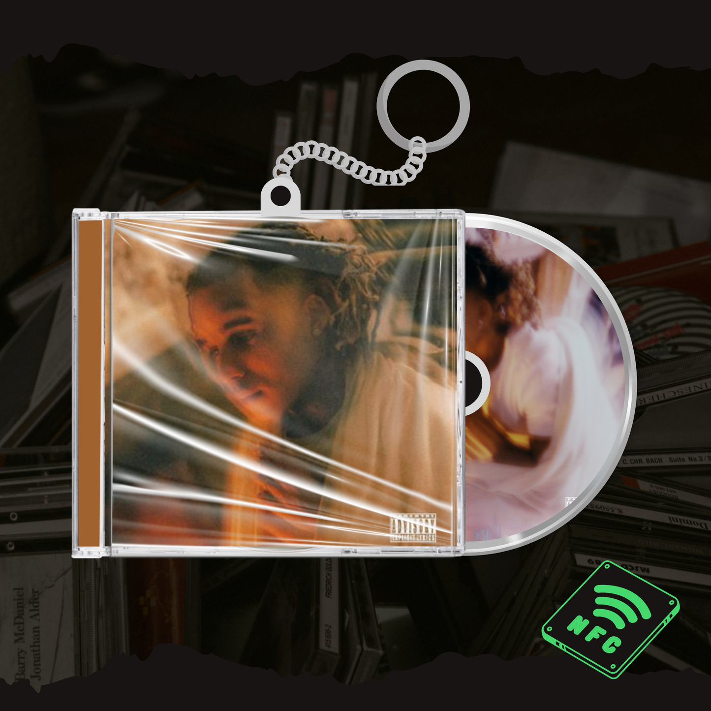 đ§ Porte-ClĂ© NFC Album