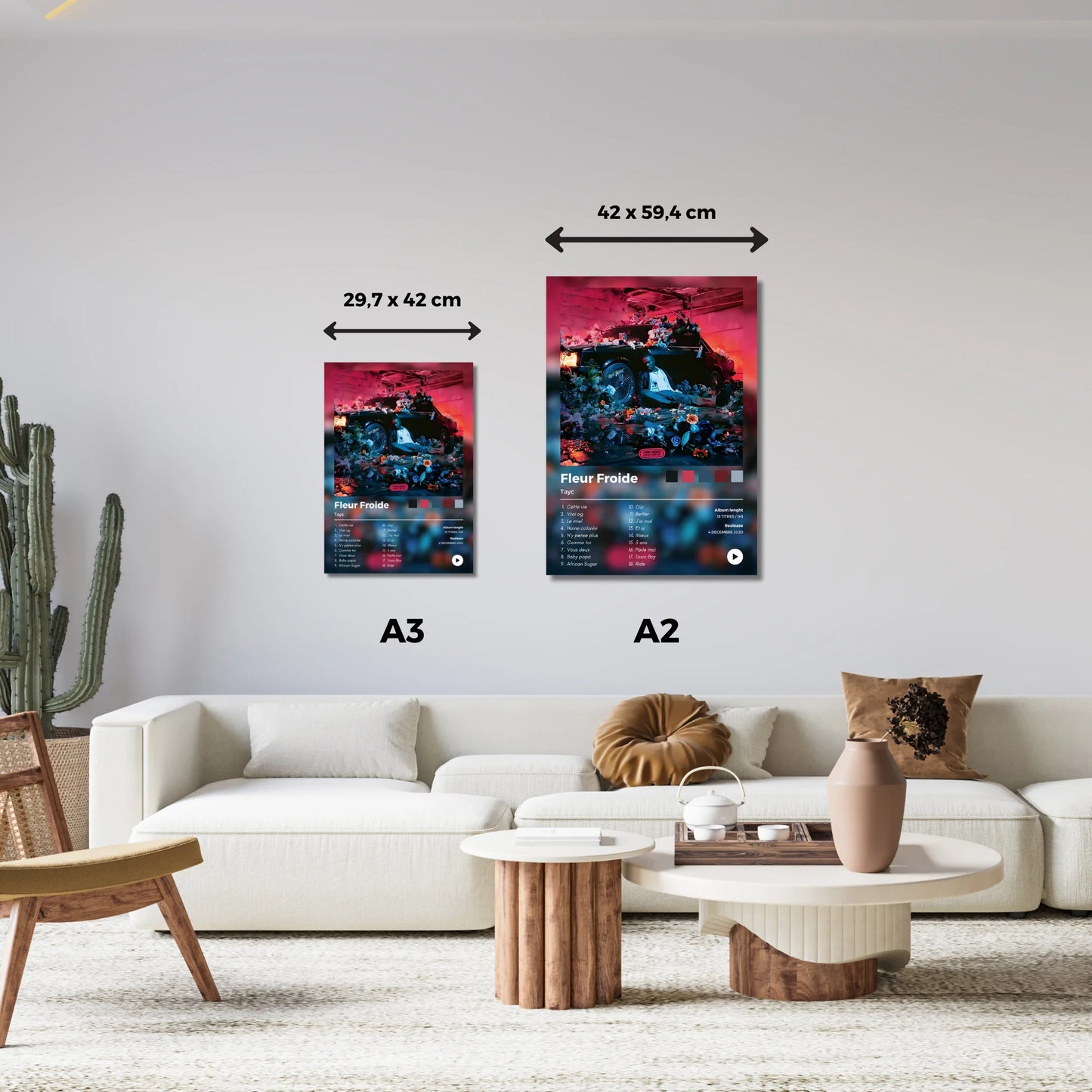 🖼️ Poster NFC Fleur Froide