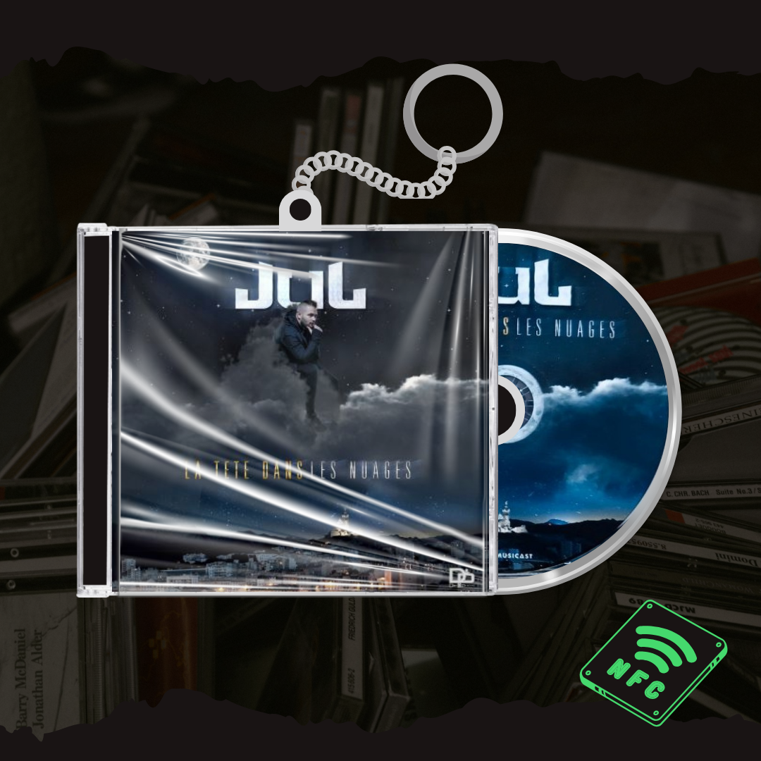 đ§ Porte-ClĂ© NFC La tĂȘte dans les nuages