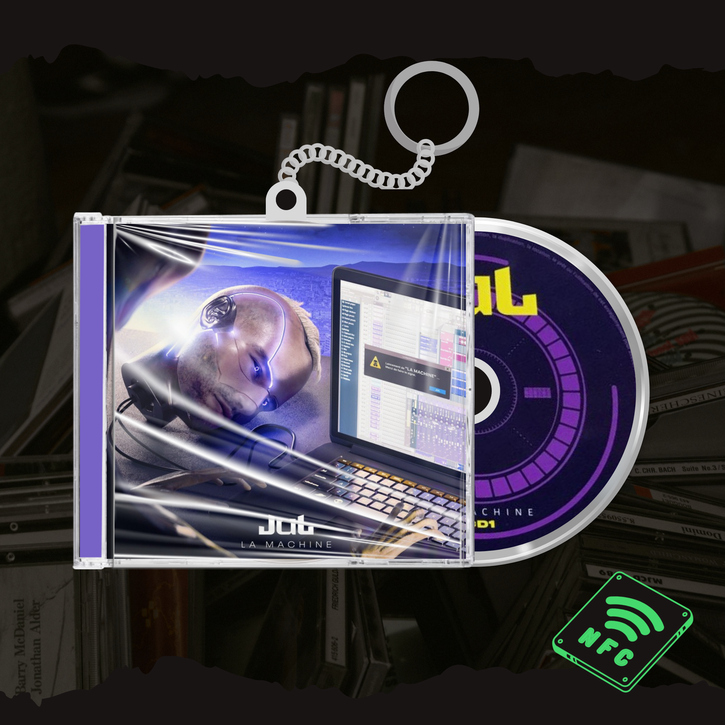 đ§ Porte-ClĂ© NFC La Machine