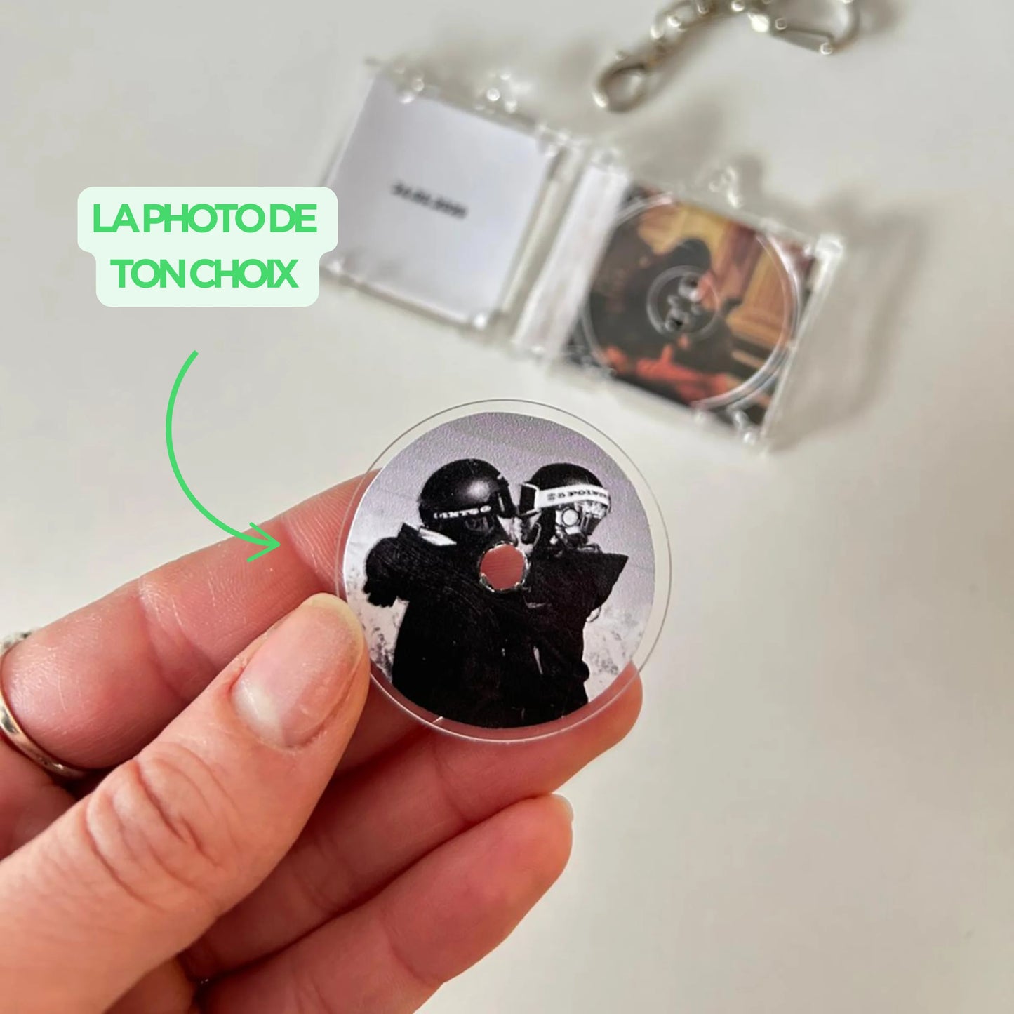 Porte clé personnalisé connecté - St Valentin