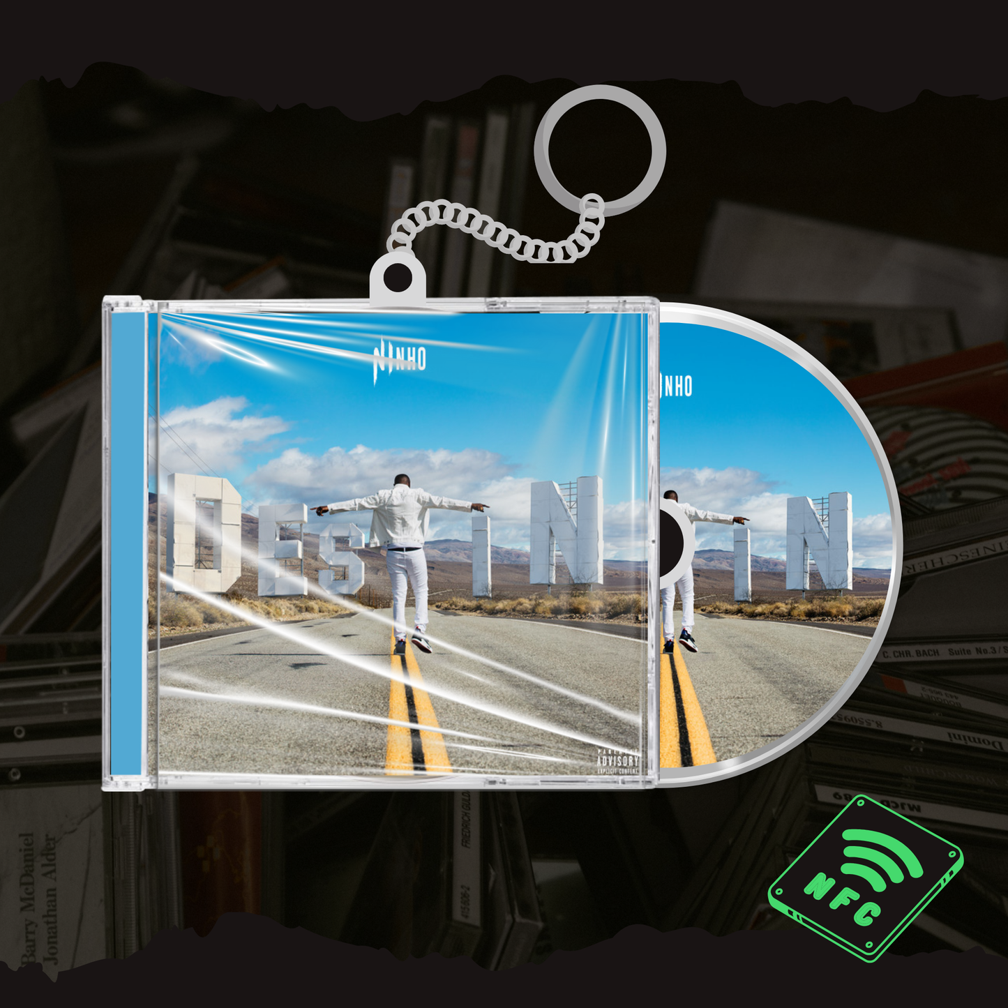 🎧 Porte-Clé NFC Destin