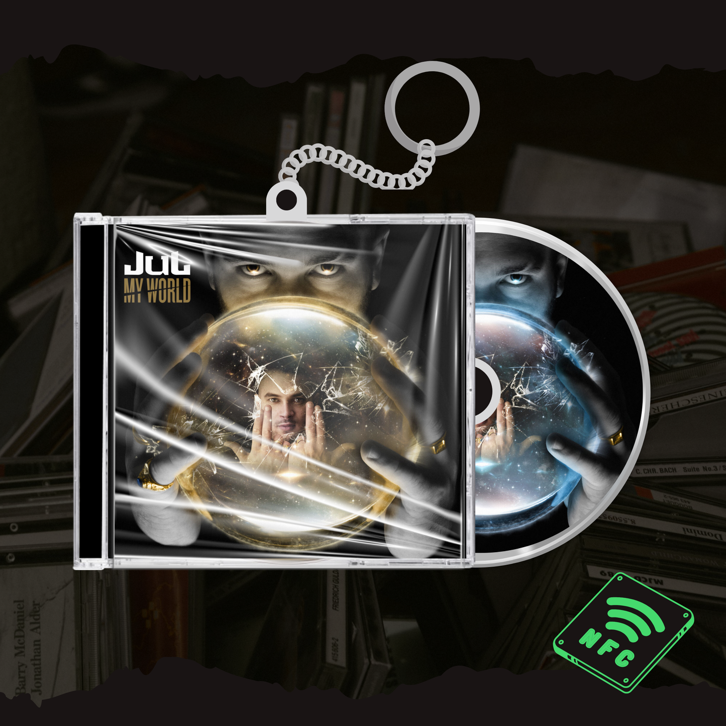 🎧 Porte-Clé NFC My world