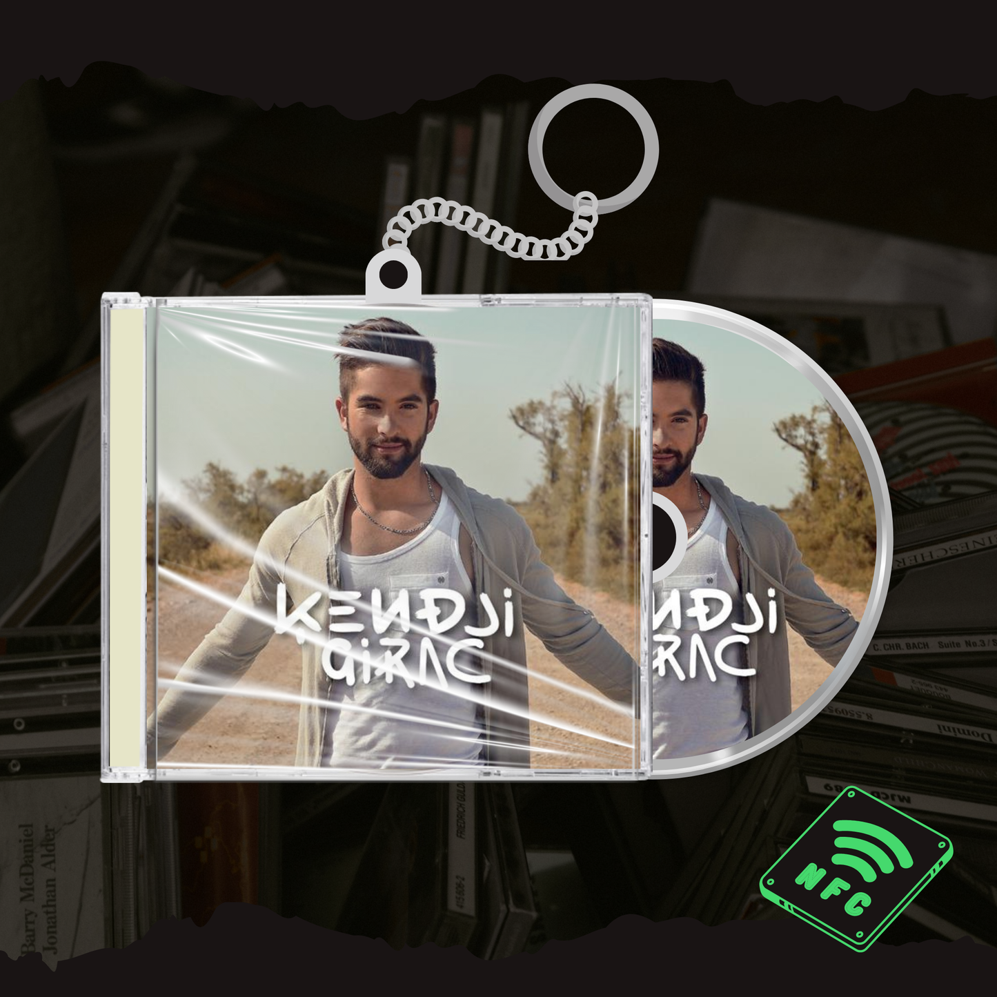 🎧 Porte-Clé NFC Kendji