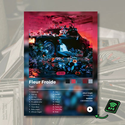 🖼️ Poster NFC Fleur Froide