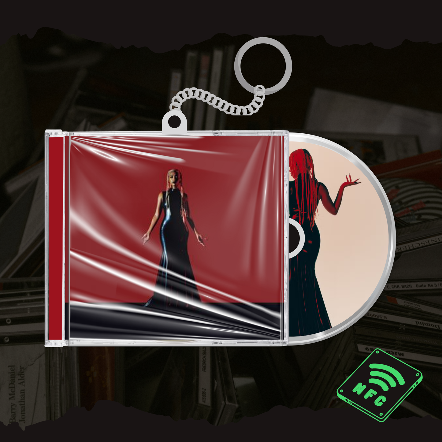 🎧 Porte-Clé NFC Album