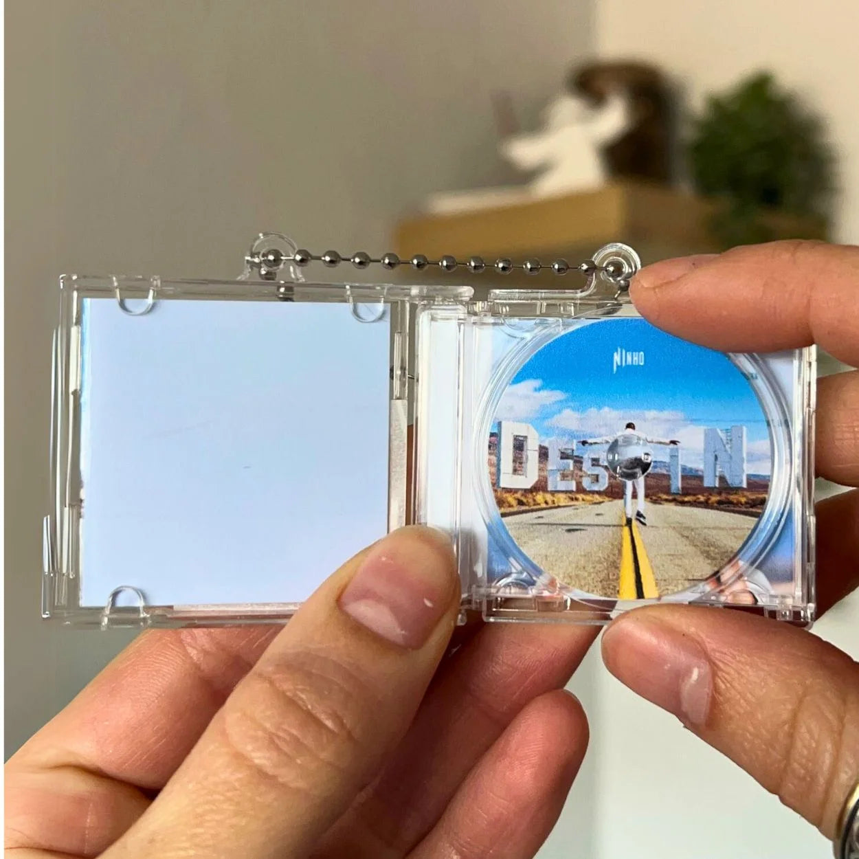 Porte clé personnalisé connecté - Album